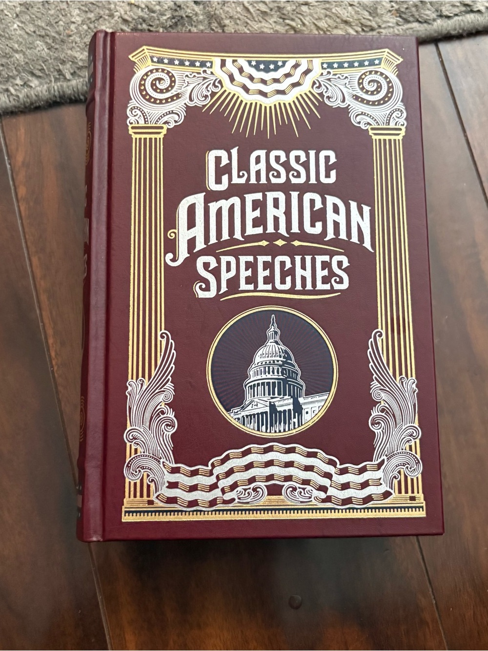 CLASSIC AMERICAN SPEECHES Deluxe Collector's Edition Bonded Leather hardcover